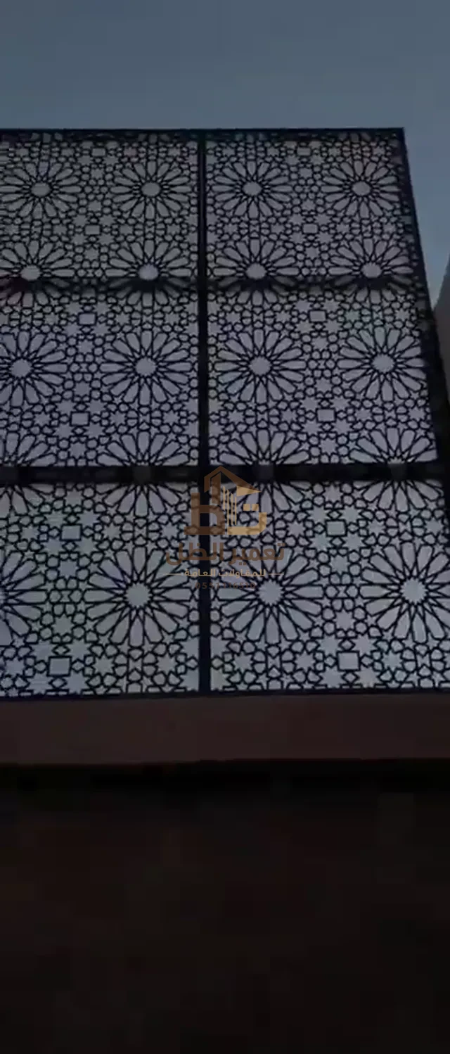 ساتر ليزر بنقوش هندسية (صورة مصغّرة)