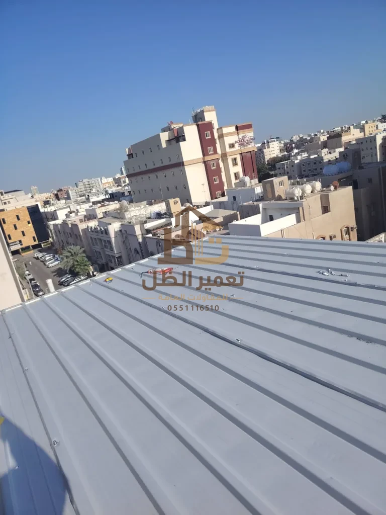 نموذج ساتر منفّذ من مؤسسة تعمير الظل في أحد مواقع جدة